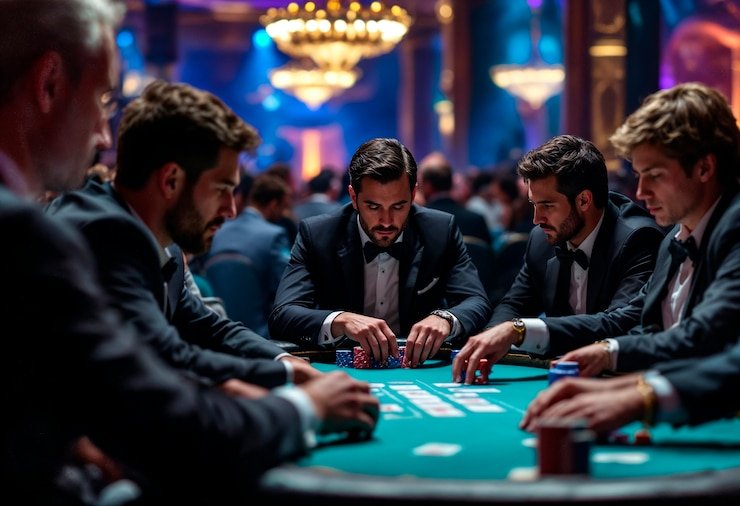 Infinite Blackjack table interface showing independent player session and live dealer feed